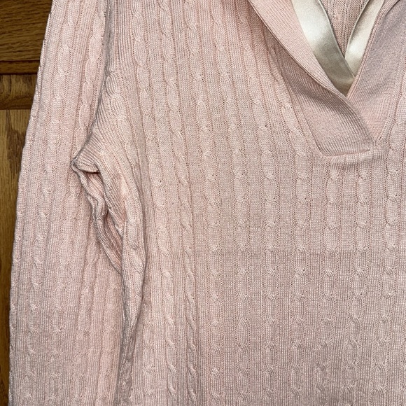 NWOT LAUREN Ralph Lauren green label pullover size S 85% silk 15% cashmere - Picture 4 of 5